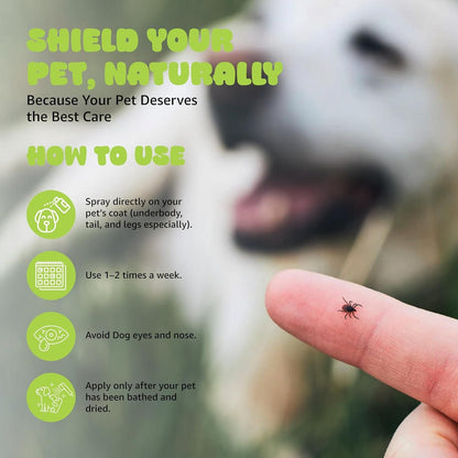 Flea & Tick Repellent Spray 100 ml (Pack of 2)