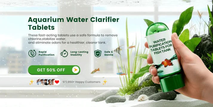 💧Powerful water purification tablet for aquariums 🚀