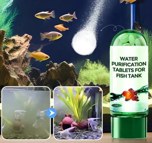 💧Powerful water purification tablet for aquariums 🚀