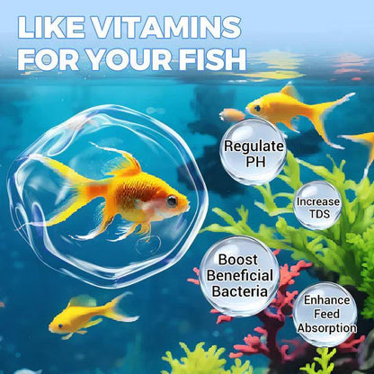 Aquarium Purifying Tablets (Pack of 70) – Safe for All Fish | 1 to 4 tab per 10L